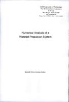 Numerical Analysis of a Waterjet Propulsion System