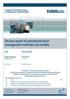 Review report of operational flood management methods and models