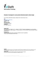 Evaluation of topologies for a solar powered bidirectional electric vehicle charger