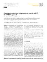 Mapping air temperature using time series analysis of LST: The SINTESI approach