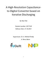 A High-Resolution Capacitance-to-Digital Converter based on Iterative Discharging