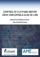 Control of a 3-phase motor drive employing a slim DC-link