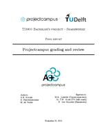 Projectcampus grading and review