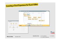 Creating a first experience for Exact Online