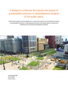 A blueprint to Monitor and Evaluate the impact of sustainability solutions in redevelopment projects of the public space