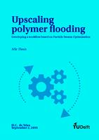 Upscaling polymer flooding