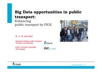 Big Data opportunities in public transport: Enhancing public transport by ITCS