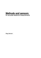 Methods and sensors for accurate wavefront measurements