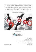 A Multi-Actor Approach to Conflict and Conflict Management in Cross-Functional Collaborative New Product Development: Case Studies within a Technology Firm