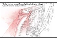 Design of a new concept for rear lighting for bicycles of Koga
