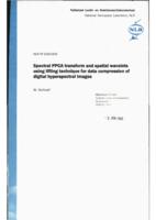 Spectral PPCA transform and spatial wavelets using lifting technique for data compression of digital hyperspectral images