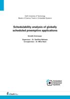 Schedulability analysis of globally scheduled preemptive applications