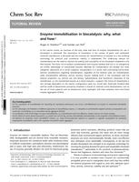 Enzyme immobilisation in biocatalysis: Why, what and how