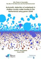 Automatic detection of waterbeds in shallow muddy water bodies in the Netherlands using green LiDAR