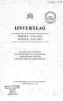 IJsverslag: Winter 1958-1959 en Winter 1959-1960