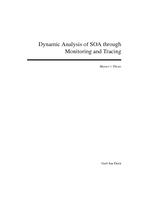Dynamic analysis of SOA through monitoring and tracing