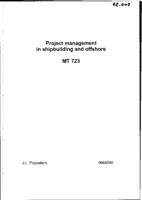 Project management in shipbuilding and offshore