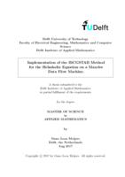 Implementation of the BiCGSTAB method for the Helmholtz Equation on a Maxeler Data Flow Machine