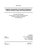 Automatic measurement of the angle of strabismus in different directions of gaze with unrestrained head