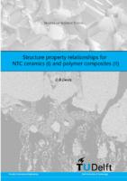 Structure property relationships for NTC ceramics (I) and polymer composites (II)