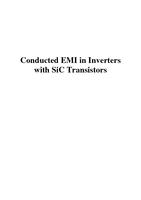 Conducted EMI in Inverters with SiC Transistors