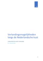 Voorlopige Nota betreffende Verlandingsmogelijkheden in de Zuidwestelijke en Noordelijke Wateren van Nederland