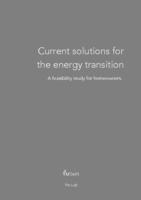 Current solutions for the energy transition