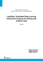 LightDigit: Embedded Deep Learning Empowered Fingertip Air-Writing with Ambient Light