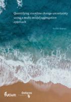 Quantifying coastline change uncertainty using a multi-model aggregation approach