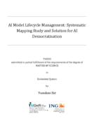 AI Model Lifecycle Management: Systematic Mapping Study and Solution for AI Democratisation