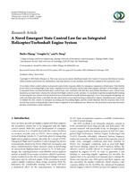 A Novel Emergent State Control Law for an Integrated Helicopter/Turboshaft Engine System