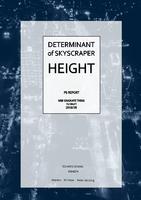 Determinant of Skyscraper Height