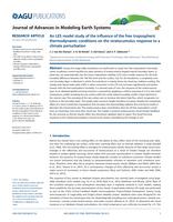 An LES model study of the influence of the free tropospheric thermodynamic conditions on the stratocumulus response to a climate perturbation