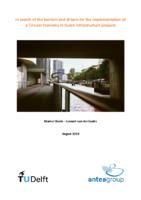In search of the barriers and drivers for the implementation of a Circular Economy in Dutch infrastructure projects