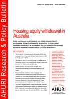 Housing equity withdrawal in Australia