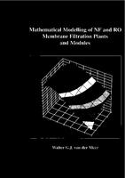 Mathematical modelling of NF and RO membrane filtration plants and modules