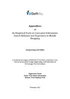 An empirical study on consumer information search behavior and experience in mobile shopping
