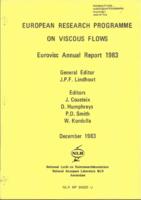 European Research Programme on Viscous Flows: Eurovisc Annual Report 1982