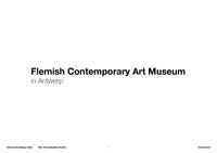 Architecture For Art: Flemish Contemporary Art Museum in Antwerp 
