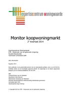 Monitor Koopwoningmarkt: 2e kwartaal 2014