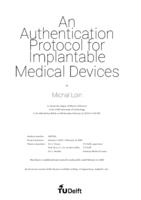 An Authentication Protocol for Implantable Medical Devices