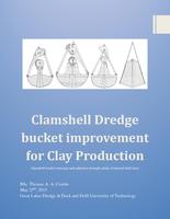Clamshell Dredge bucket improvement for Clay Production
