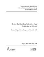 Using the Gini Coefficient for Bug Prediction in Eclipse