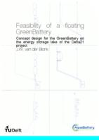 Feasibility of a floating GreenBattery