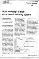 How to design a multi-component mooring system