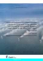 Jensen-Gaussian wake model extension considering the Atmospheric Boundary Layer effects for the Wind Farm Layout Optimization