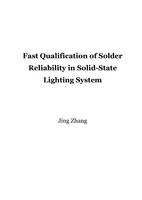 Fast Qualification of Solder Reliability in Solid-state Lighting System