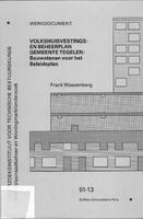 Volkshuisvestings- en beheerplan gemeente Tegelen: Bouwstenen voor het beleidsplan