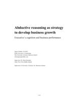 Abductive reasoning as strategy to develop business growth