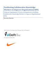 Facilitating Collaborative Knowledge Workers to Improve Organizational KPIs